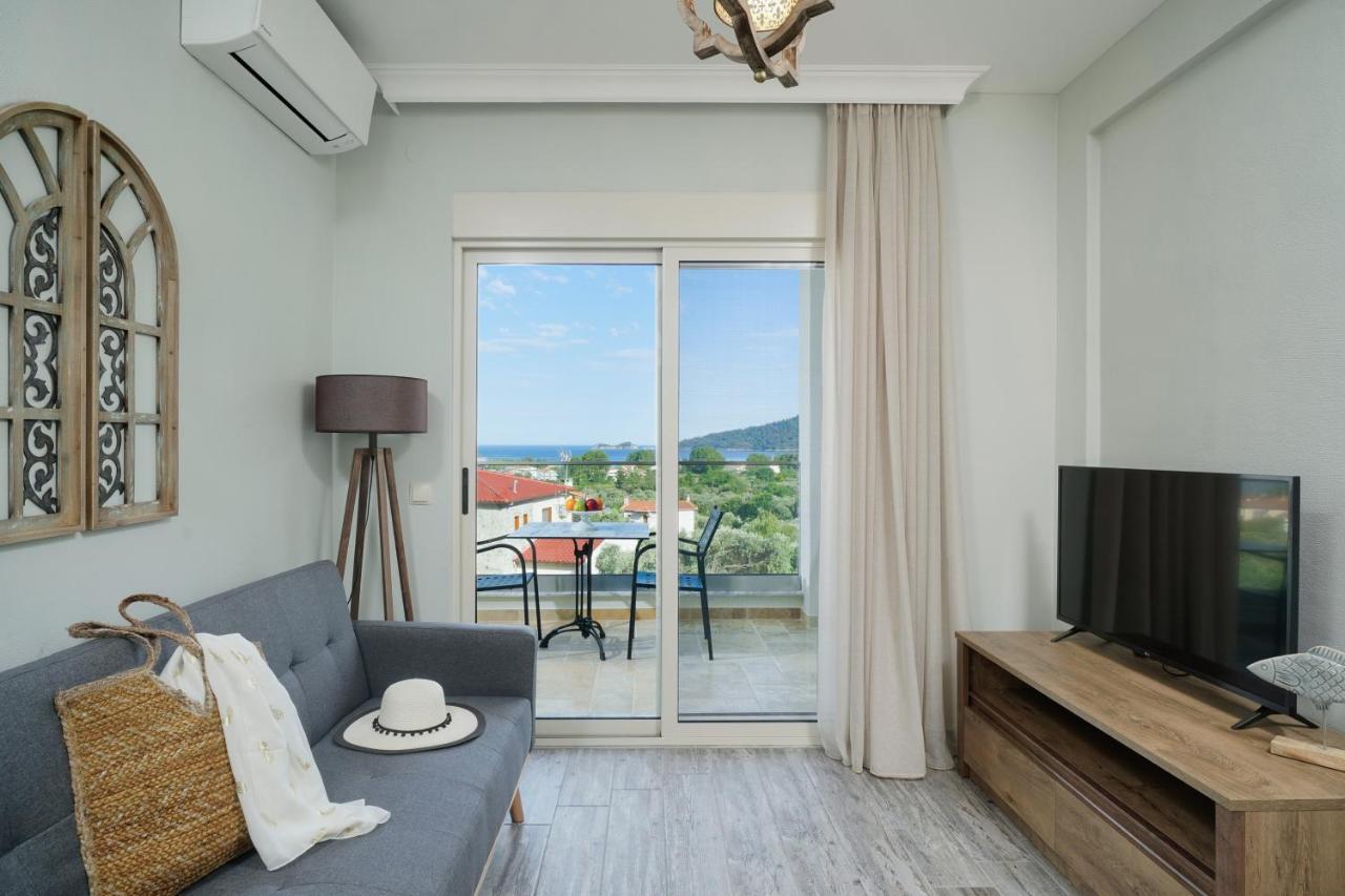 Mon Avis Boutique Hotel Khrysi Ammoudia Eksteriør bilde
