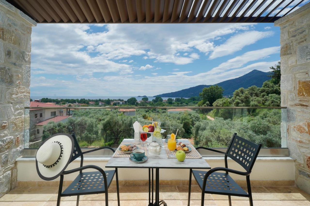 Mon Avis Boutique Hotel Khrysi Ammoudia Eksteriør bilde