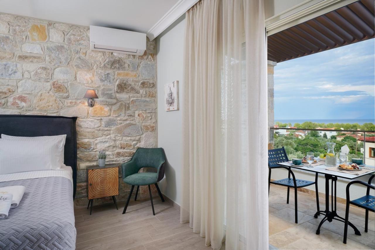 Mon Avis Boutique Hotel Khrysi Ammoudia Eksteriør bilde