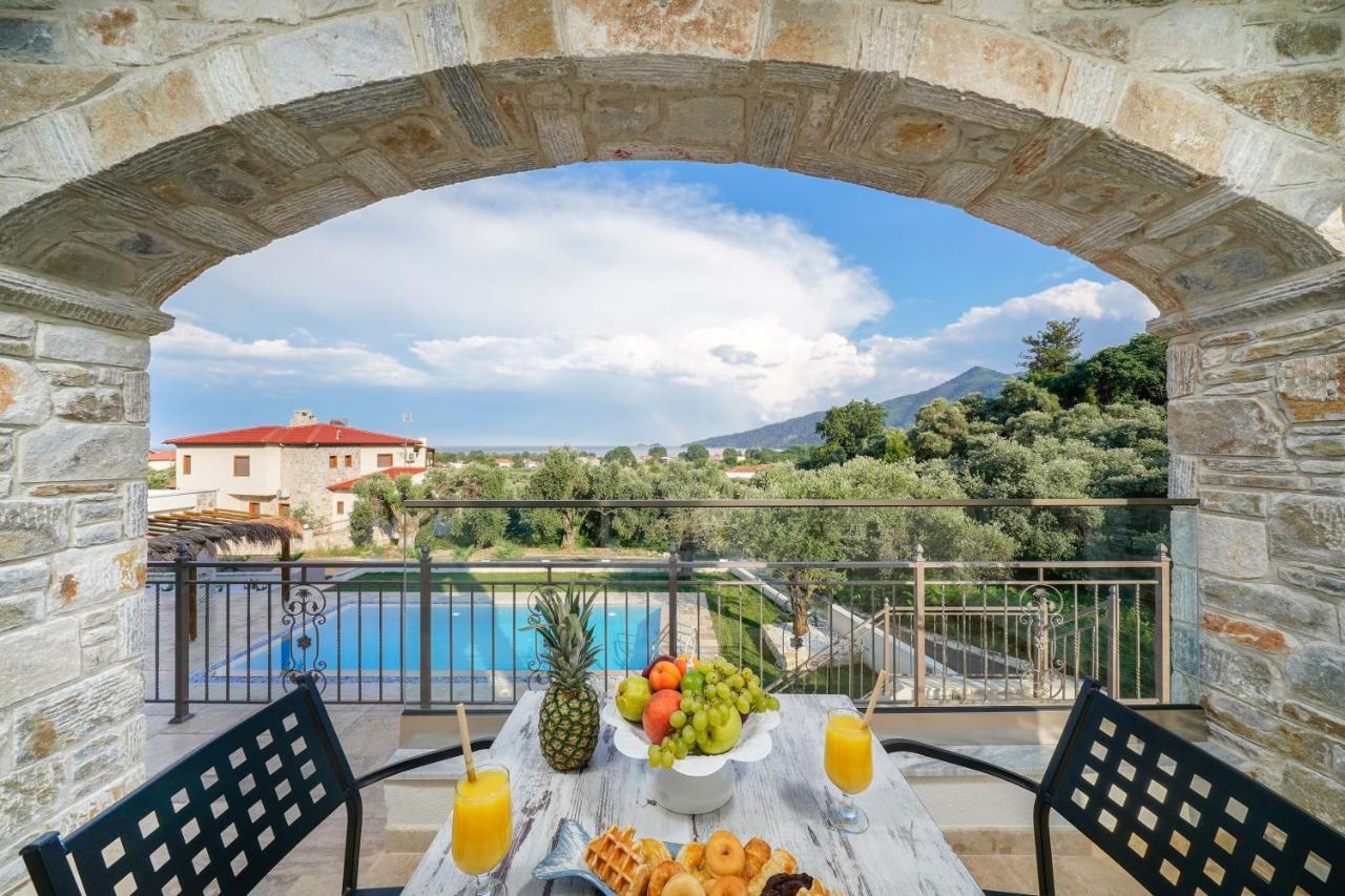 Mon Avis Boutique Hotel Khrysi Ammoudia Eksteriør bilde