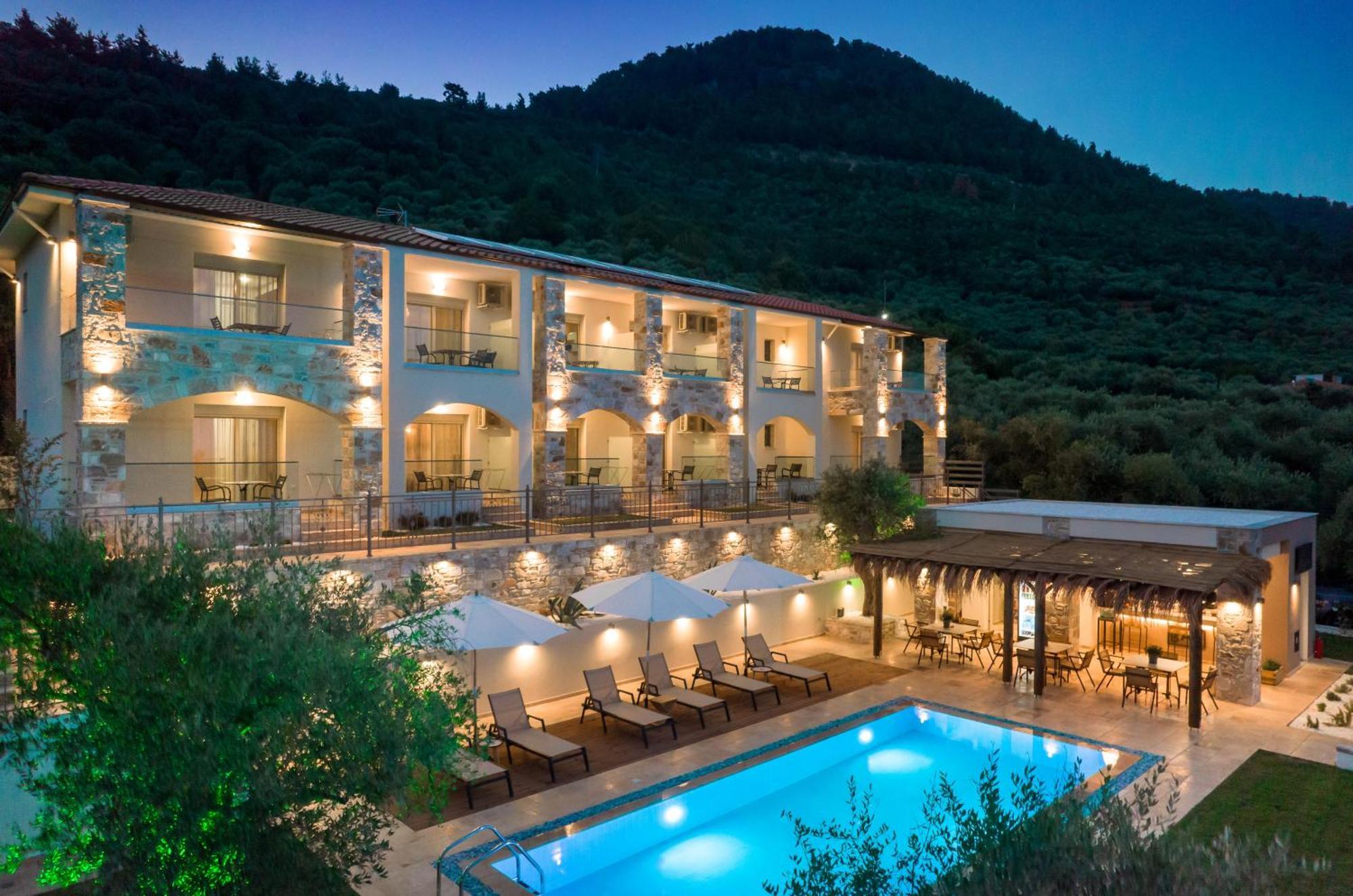 Mon Avis Boutique Hotel Khrysi Ammoudia Eksteriør bilde