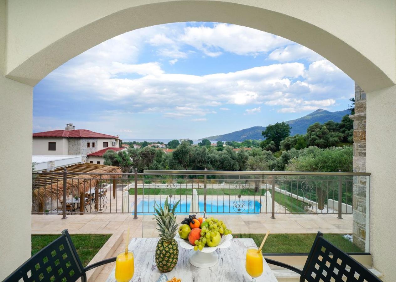 Mon Avis Boutique Hotel Khrysi Ammoudia Eksteriør bilde